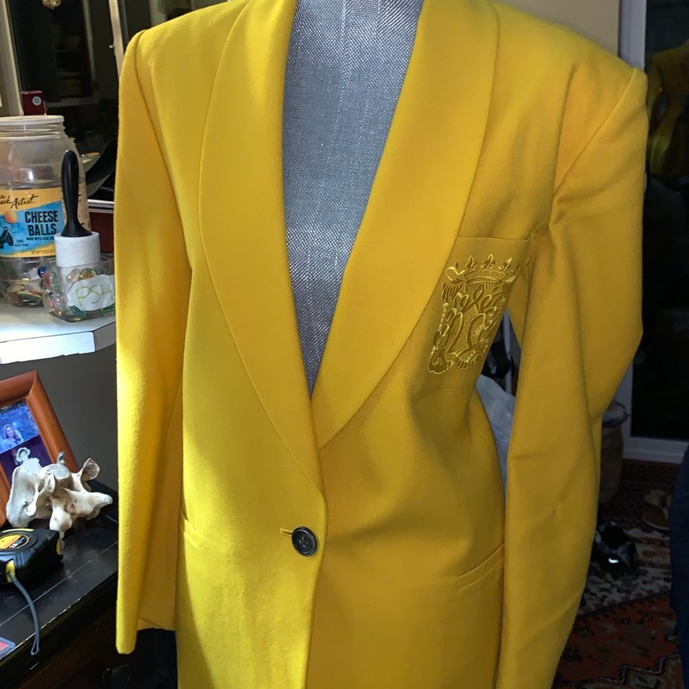🌼Classiques Collection🌼 Canary Yellow Blazer🌼
